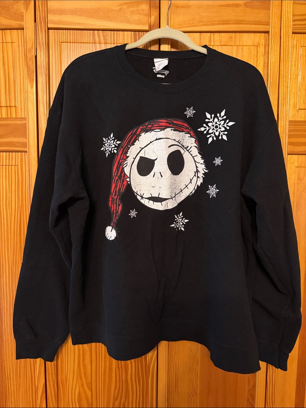 Jack Skellington - NBC Christmas Crew Neck Sweatshirt 2XL